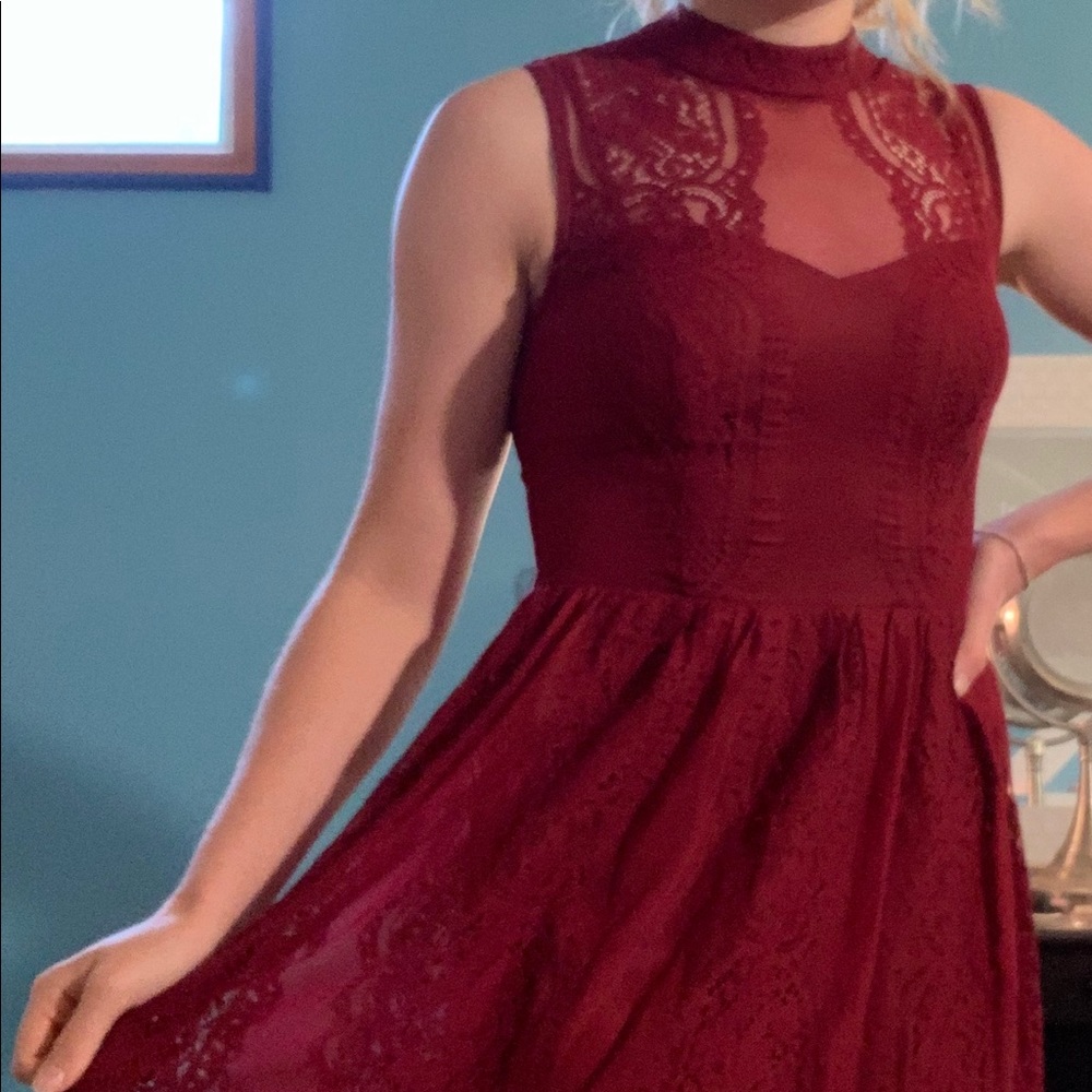 Red Semi-Formal Dress